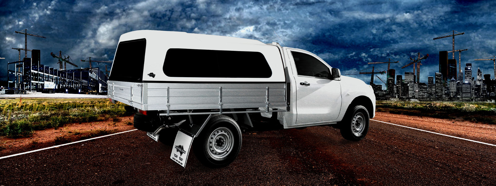 Fibreglass shop ute canopies