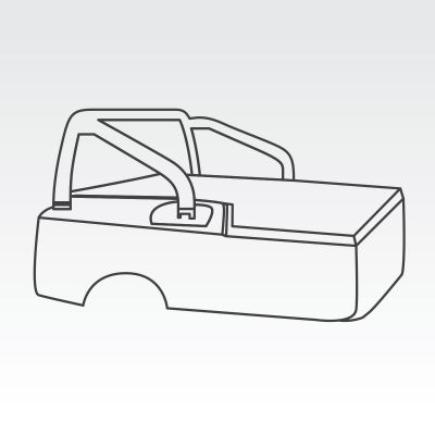 Three piece tub lid kit to retain existing Sportbars