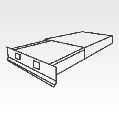 Under tray trundle drawer 7ft - suits extra or single cabs