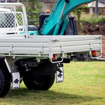 Toyota hilux tray mud guards deals